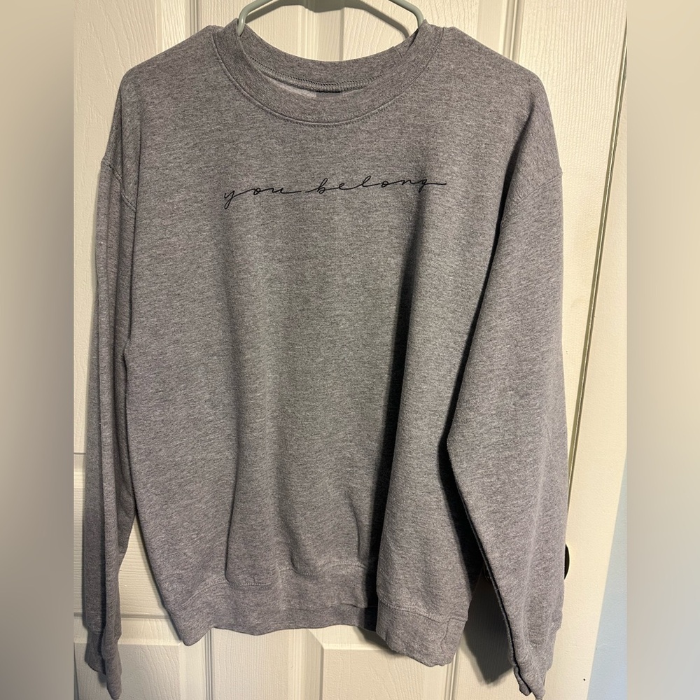 Motivational crewneck